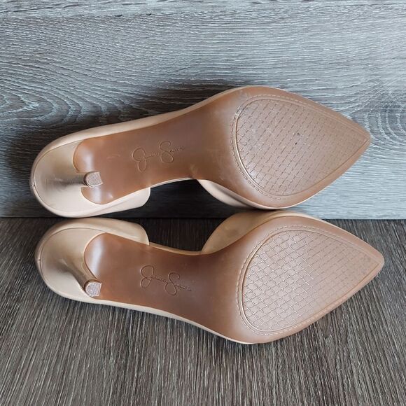 Jessica Simpson Livvy Pointy Toe D'Orsay Pumps Size 8.5M - Picture 7 of 9